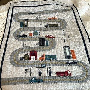 Pottery Barn Things that Go nursery bedding